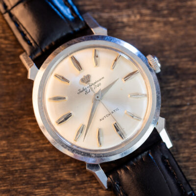Vintage Jules Jurgensen Automatic Ref. 64043 17-Jewel Swiss Watch